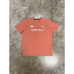 Under Armour Pink‎ "Protect This House" Graphic Tee